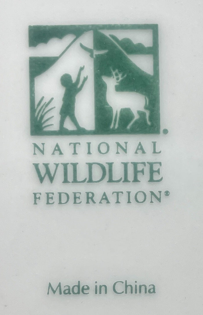 National Wildlife Federation WFE3 Mug Black Capped Chickadee 4 1/8"2