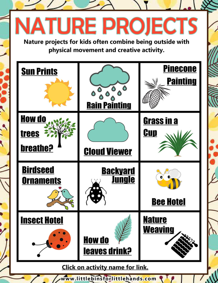 Nature Activities Pack for Kids