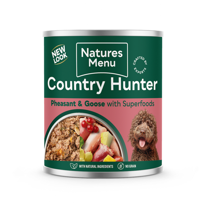 Nature’s Menu Country Hunter – Pheasant & Goose with Superfoods (600g)