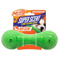 Nerf Dog TPR/PP Scented Beef Super Scent Barbell Solid Core 7in
