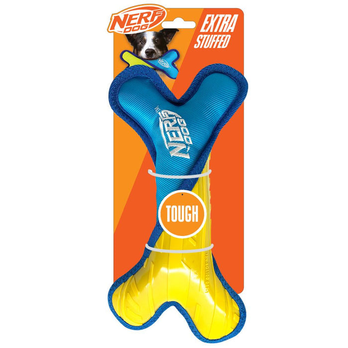 Nerf Dog Tuff TPR Plush Bone 11inch