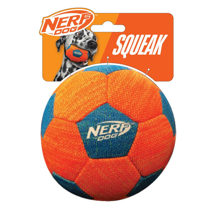 Nerf Dog X Weave Soccer Squeak Ball