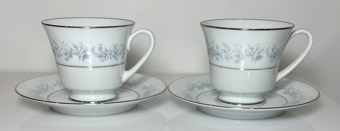 Noritake Marywood Cup and Saucer Set of 20