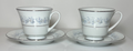 Noritake Marywood Cup and Saucer Set of 20