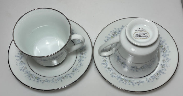 Noritake Marywood Cup and Saucer Set of 22