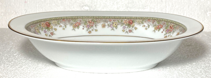 Noritake Morning Jewel Oval Vegetable Bowl 10 1/8"0