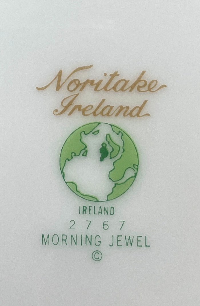 Noritake Morning Jewel Oval Vegetable Bowl 10 1/8"2