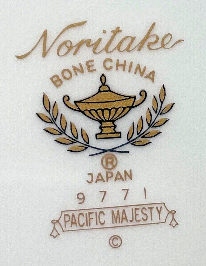 Noritake Pacific Majesty Dinner Plate 10 7/8"1
