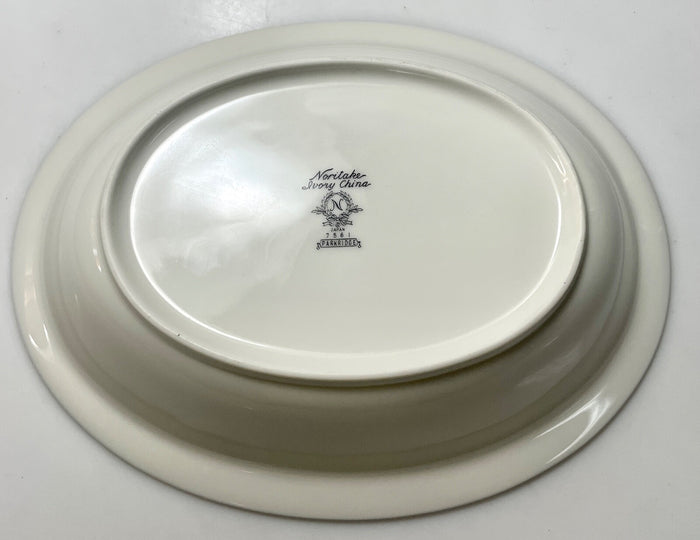 Noritake Parkridge Oval Vegetable Bowl 10 1/8"3