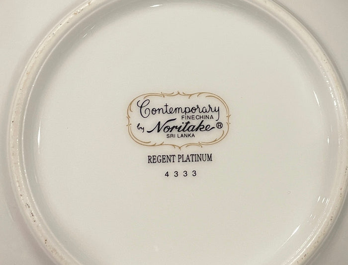 Noritake Regent Platinum Fruit Bowl 5 1/2"2
