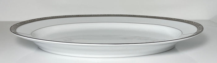 Noritake Regent Platinum Oval Platter 13 3/4"1