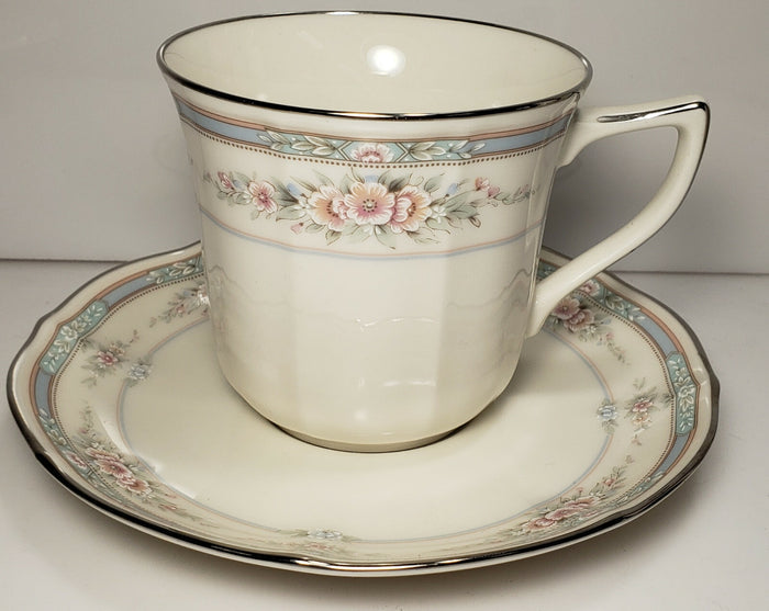 Noritake Rothschild Cup and Saucer Set0