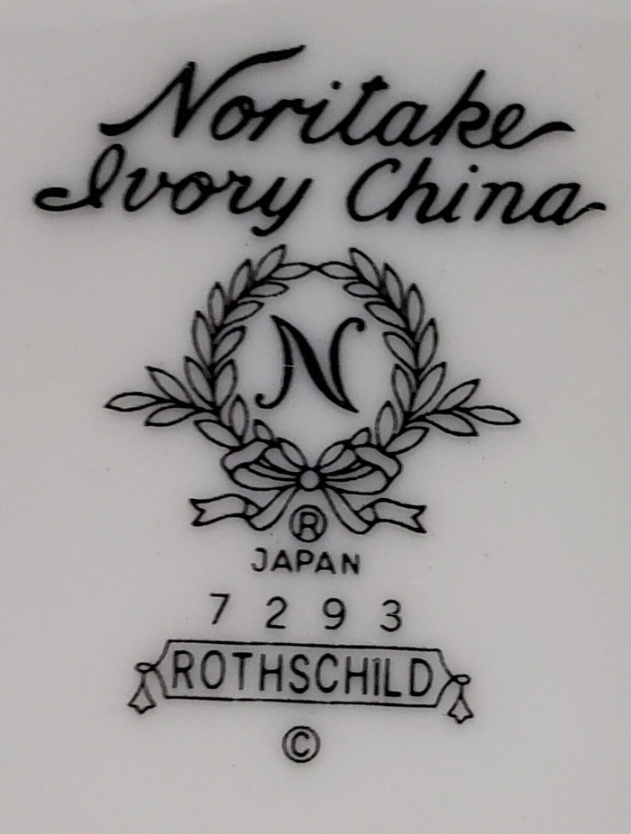 Noritake Rothschild Cup and Saucer Set2