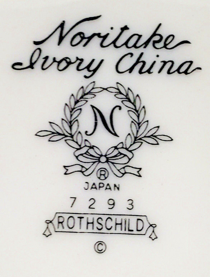 Noritake Rothschild Dinner Plate 10 1/2"2