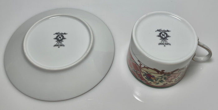Noritake Royal Hunt Cup and Saucer Set2