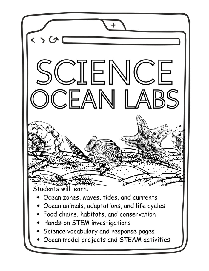Ocean STEM + Science Pack for Grades 2–5