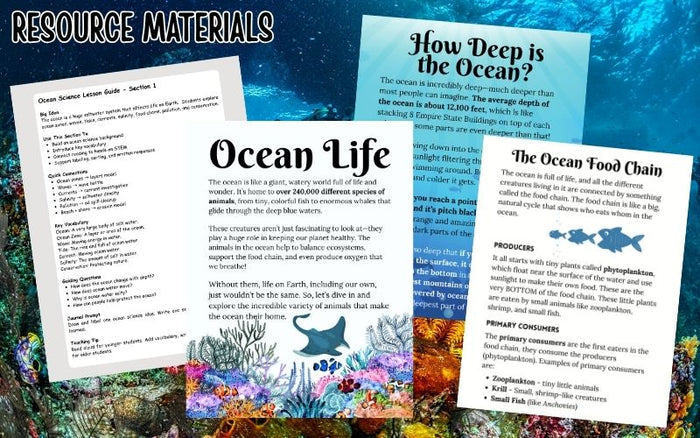 Ocean STEM + Science Pack for Grades 2–5