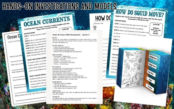 Ocean STEM + Science Pack for Grades 2–5