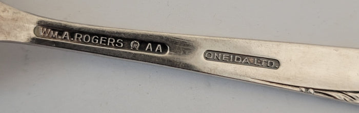 Oneida Brittany Rose Teaspoons Pack of 2 PCS Silverplate Silverware Flatware2