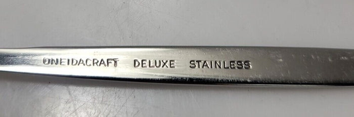 Oneida Capistrano Flatware Fruit Spoon 6" Stainless2