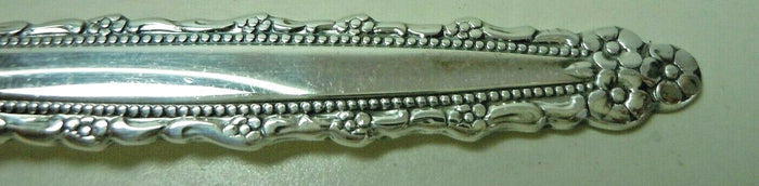 Oneida Community Royal Lace Master Butter Knife 7" Silverplate NEW1