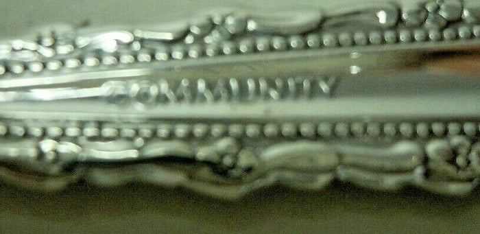 Oneida Community Royal Lace Master Butter Knife 7" Silverplate NEW2