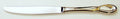 Oneida Golden Calla Lily Stainless Knife Modern Hollow 9 7/8"0