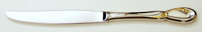 Oneida Golden Calla Lily Stainless Knife Modern Hollow 9 7/8"0