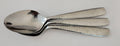Oneida Illuma  Teapoons 6 1/4" China Stainless 18 8 Hammered Flatware Pack of 30