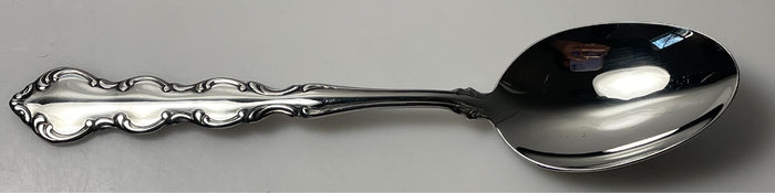 Oneida Mozart Stainless Flatware Place Oval Soup Spoon 6 7/8"0