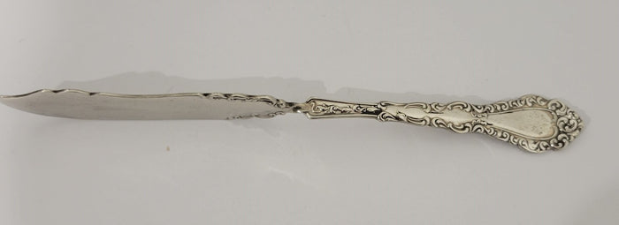 Oneida Rodgers Webster 1 Twisted Butter Knife 7 1/2" Flatware Silverplate0