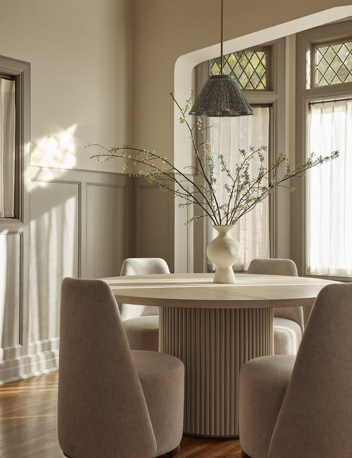 Open Box: Judson Dining Chair, Flax Performance Cotton Weave