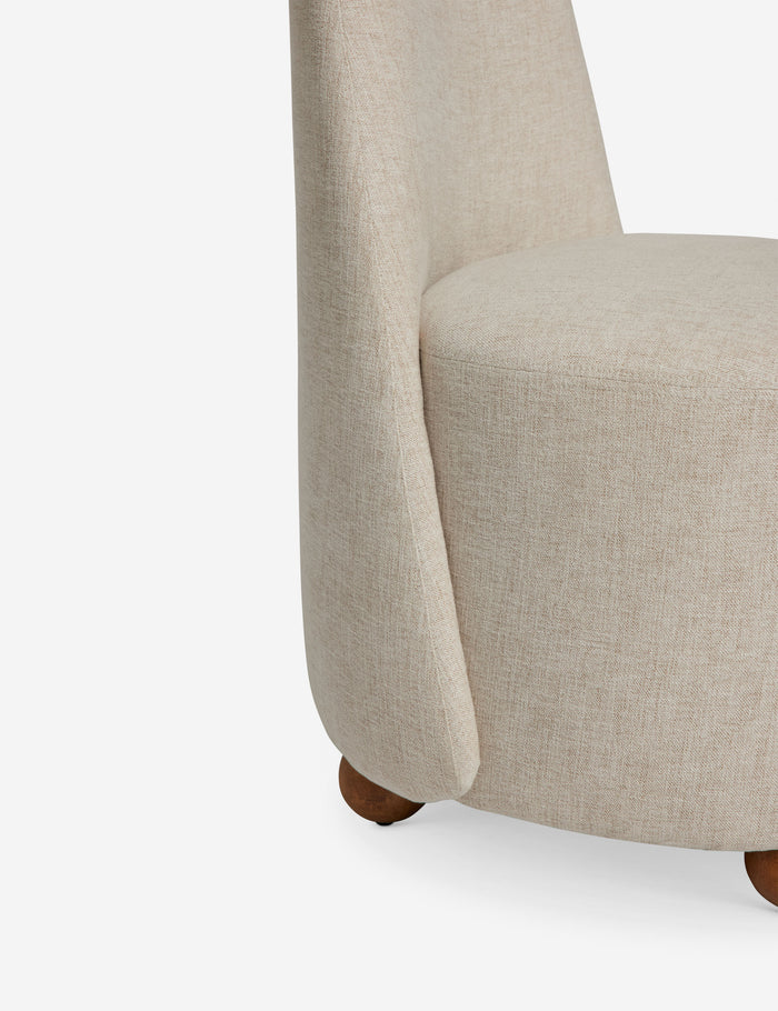 Open Box: Judson Dining Chair, Flax Performance Cotton Weave