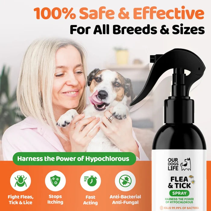Our Dogs Life Hypochlorous Flea & Tick Spray - 250ml