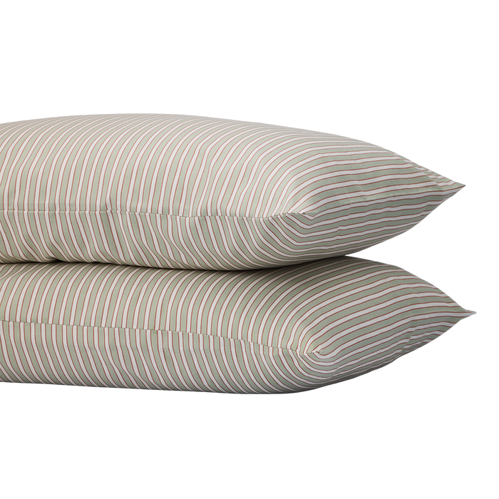Oxford Striped Pillowcases