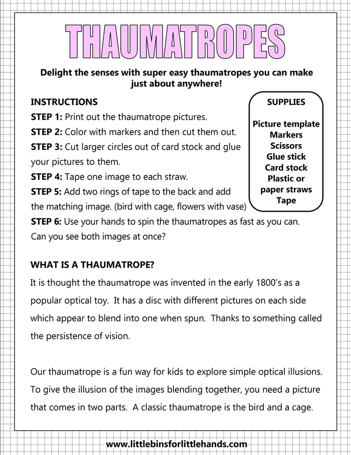 Paper Project Pack
