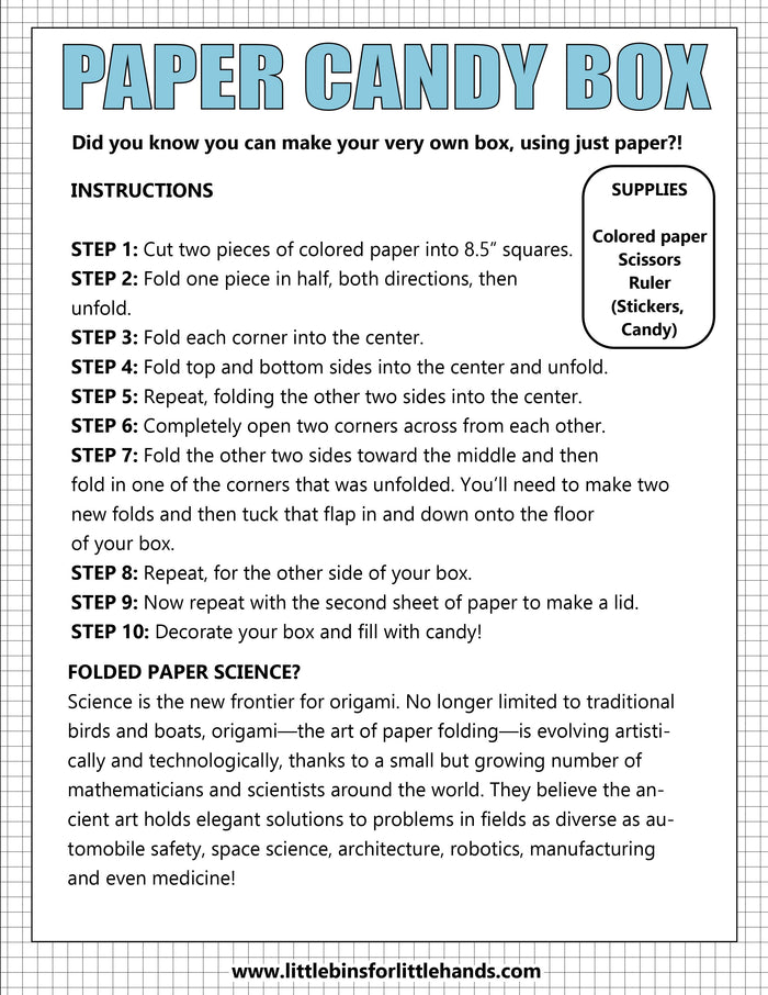 Paper Project Pack