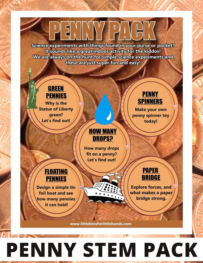 Penny STEM Activities Pack for Kids
