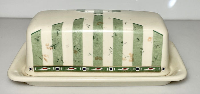 Pfaltzgraff Naturewood 1/4 Pound Covered Butter Dish 6 1/8" USA0