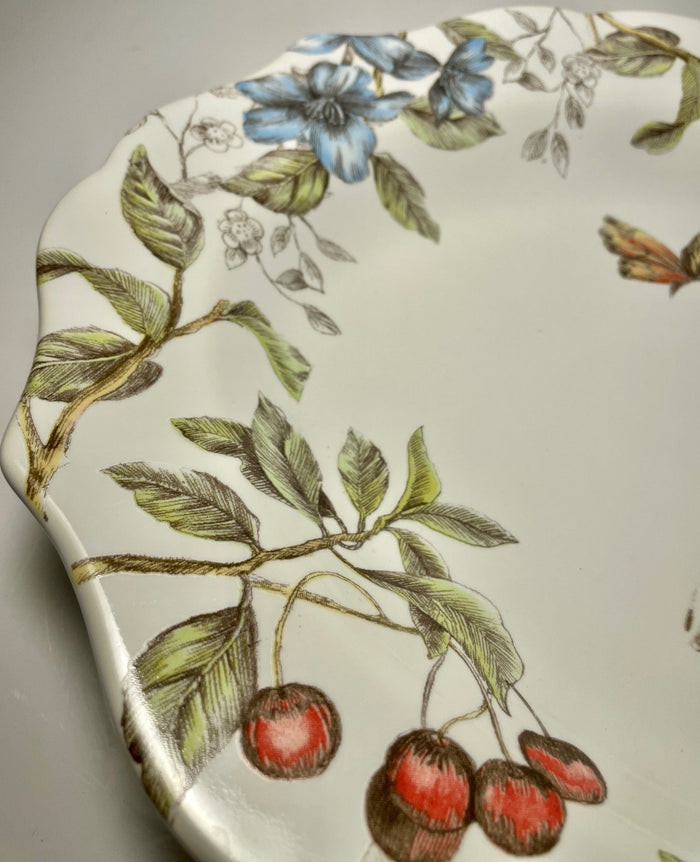 Pier 1 Sofie the Bunny Oval Platter 13 5/8" Rabbit Easter Spring3