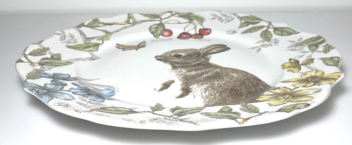 Pier 1 Sofie the Bunny Salad Plate 8 3/4" Rabbit Easter1