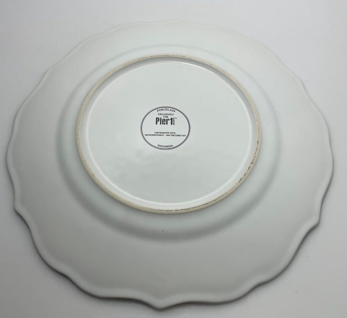 Pier 1 Sofie the Bunny Salad Plate 8 3/4" Rabbit Easter3