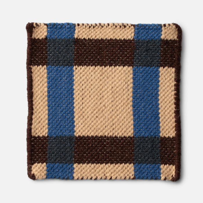 Plaid Wool Rug Swatch