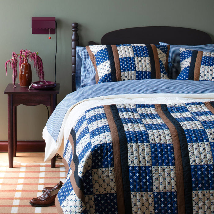 Plaid Wool Rug Swatch