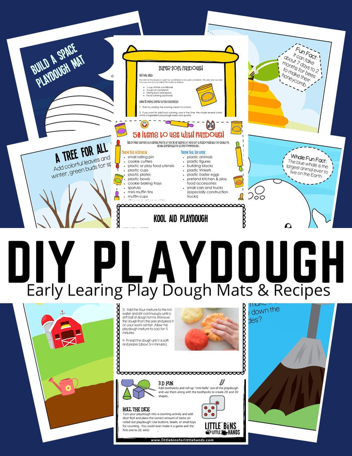 Playdough Recipe Pack