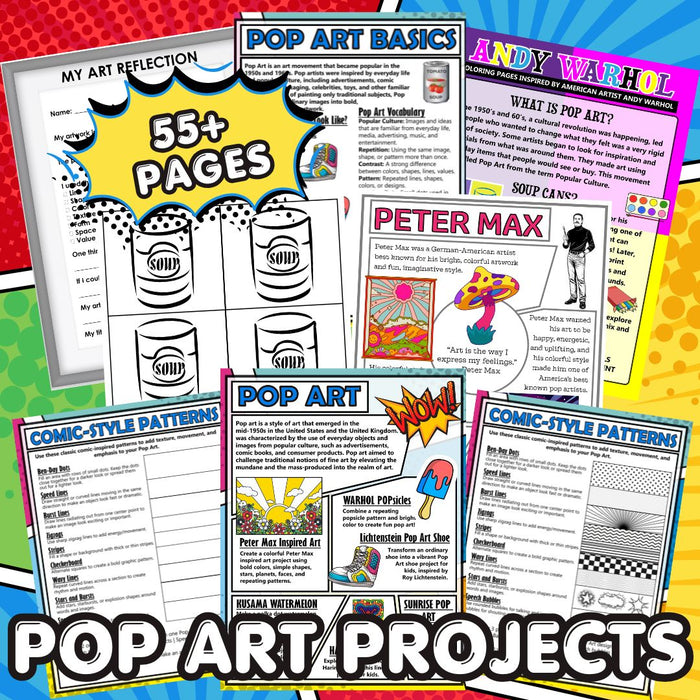 Pop Art Project Pack for Kids