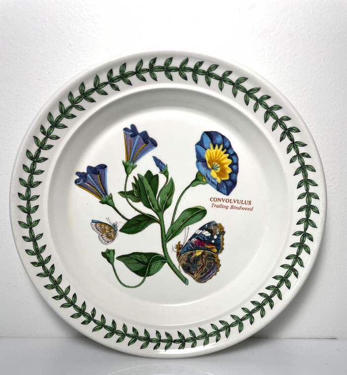 Portmeirion Botanic Garden Bread Butter Plate 7 1/4" Trailing Bindweed0