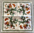 Portmeirion Botanic Garden Cloth Napkin Aquilegia Gracilis Columbine 15 1/2"0