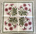 Portmeirion Botanic Garden Cloth Napkin Treasure Flower 15 1/2"0
