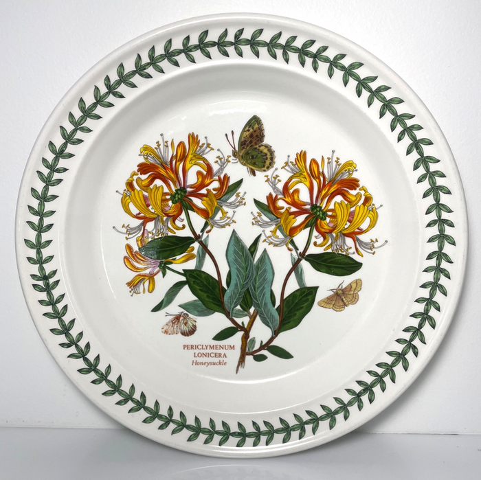 Portmeirion Botanic Garden Dinner Plate 10 1/2" Honeysuckle0